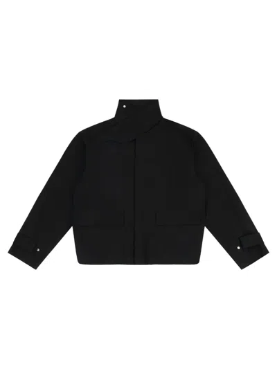 Entire Studios Cotton Jacket In Black