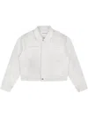 Entire Studios Gem Denim Jacket Bone In White