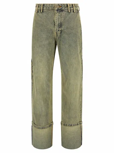 ENTIRE STUDIOS ENTIRE STUDIOS COTTON JEANS WOMEN'S BLUE