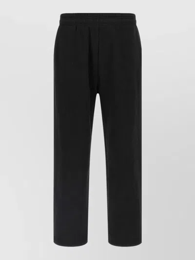 Entire Studios Cotton Jogger Pants Side Pockets Back Pocket In Black