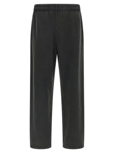 Entire Studios Cotton Joggers Pants Gray In Black