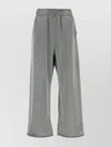 Entire Studios Cotton Joggers With Back Pockets And Wide Leg