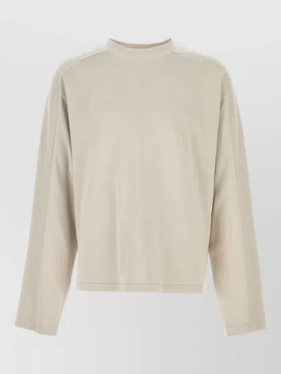 Entire Studios Cotton Lounge T Shirt Relaxed Fit In Neutral