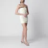 Entire Studios Adjustable-strap Panel Mini Dress In White