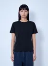 Entire Studios Essential Cotton Mini T-shirt For Women In Black