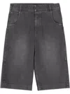 Entire Studios Cotton Shorts In Grey