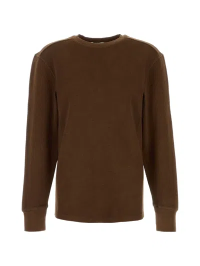 Entire Studios Cotton Sweater In Brown