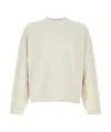 Entire Studios Chalk Cotton Oversize T-shirt In Rice