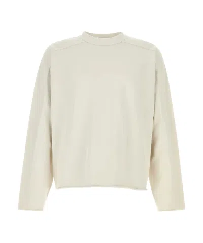 Entire Studios Chalk Cotton Oversize T-shirt In White