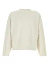Entire Studios Chalk Cotton Oversize T-shirt In White