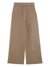 Entire Studios Wide-leg Track Pants In Brown