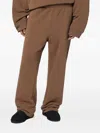 Entire Studios Mens Dune Straight-leg Relaxed-fit Cotton Jogging Bottoms Xl In Brown