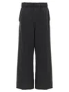 Entire Studios Cotton Trousers In Black