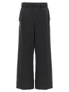 Entire Studios Cotton Trousers In Black