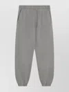 Entire Studios Cotton Trousers Jogging Elastic Waistband In Gray