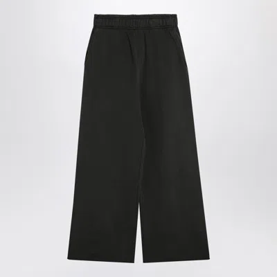 Entire Studios Cotton Washed Black Trousers