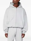 Entire Studios Essential Zip-up Sweatshirt In Gray