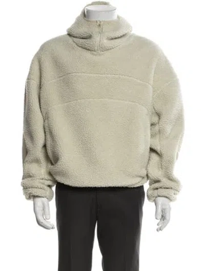 Pre-owned Entire Studios Cowl Neck Long Sleeve Hoodie In Neutral