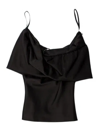 Pre-owned Entire Studios Cowl Neck Sleeveless Top In Blue