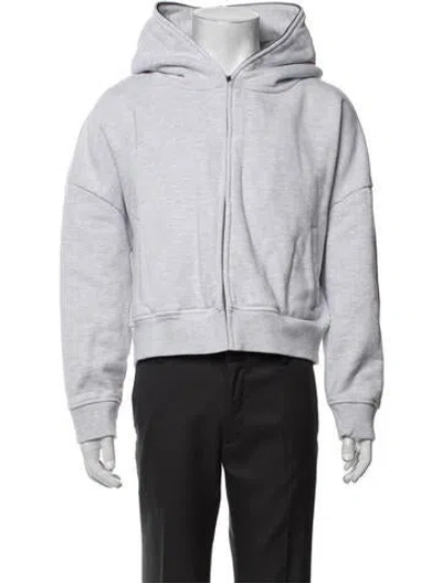 Pre-owned Entire Studios Crew Neck Long Sleeve Hoodie In Black/white