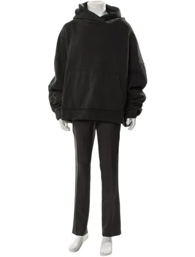 Pre-owned Entire Studios Crew Neck Long Sleeve Hoodie In Gray