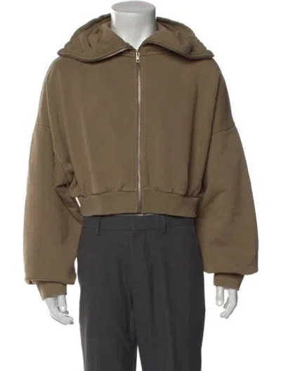 Pre-owned Entire Studios Crew Neck Long Sleeve Hoodie In Neutral