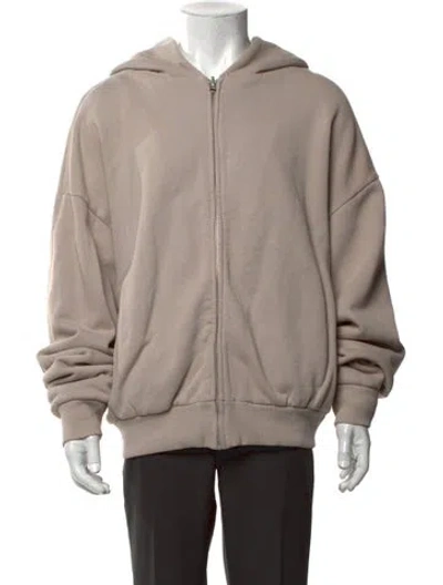Pre-owned Entire Studios Crew Neck Long Sleeve Hoodie In Neutrals