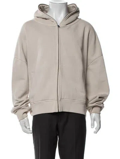 Pre-owned Entire Studios Crew Neck Long Sleeve Hoodie In Neutrals