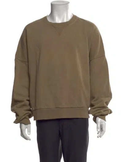 Pre-owned Entire Studios Crew Neck Long Sleeve Pullover In Neutral