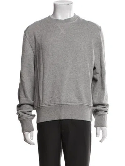 Pre-owned Entire Studios Crew Neck Long Sleeve Sweatshirt In Grey
