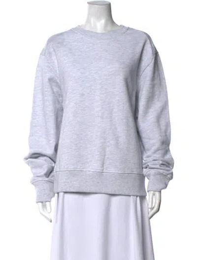 Pre-owned Entire Studios Crew Neck Long Sleeve Sweatshirt W/ Tags In White