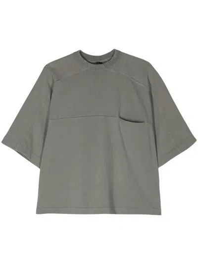 Entire Studios Crew-neck Organic Cotton T-shirt In Grey