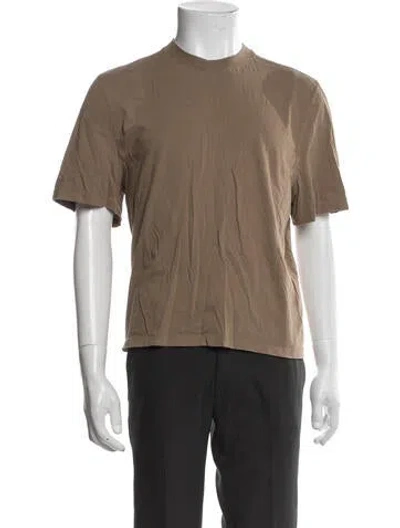Pre-owned Entire Studios Crew Neck Short Sleeve T-shirt In Neutral