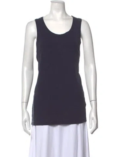 Pre-owned Entire Studios Crew Neck Sleeveless Top W/ Tags In Blue