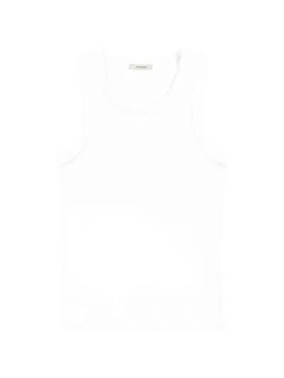 Entire Studios Crew-neck Tank In White