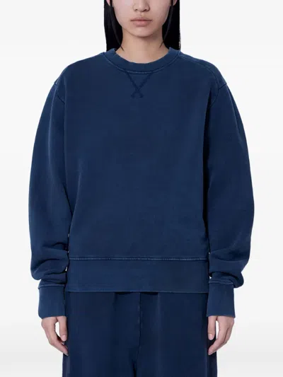 Entire Studios Crew-neck Cotton-jersey Sweatshirt In Animal Print