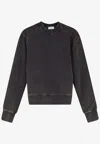 Entire Studios Crewneck Pullover Sweatshirt In Gray