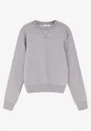 Entire Studios Crewneck Pullover Sweatshirt In Gray