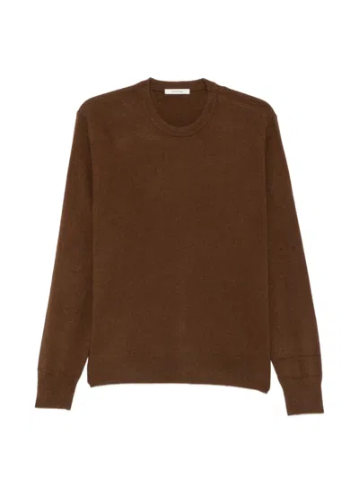 Entire Studios Crew-neck Sweater In Brown