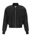 Entire Studios Nylon Bomber Jacket Puffer Jackets Black In Black