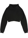 Entire Studios Womens Cork Heavyweight Cropped Organic-cotton Jersey Hoody