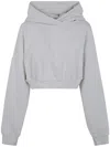Entire Studios Cropped Heavy Hood In Gray