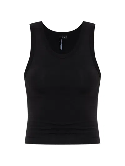 Entire Studios Cropped Tank Top In Animal Print