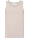 Entire Studios Cropped Tank Top In Silber