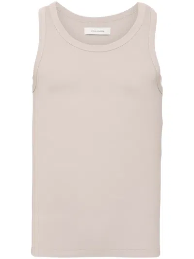 Entire Studios Cropped Tank Top In Silber