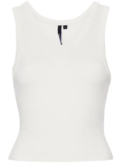 Entire Studios Cropped Tank In White