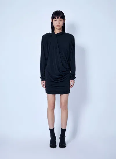 Entire Studios Dalters Mini Dress In Black
