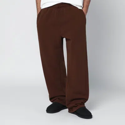 ENTIRE STUDIOS ENTIRE STUDIOS | DARK BROWN COTTON JOGGERS