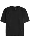 Entire Studios Dart Crewneck Jersey T-shirt In Black