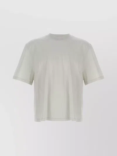 Entire Studios 'dart' Crew Neck T-shirt In White